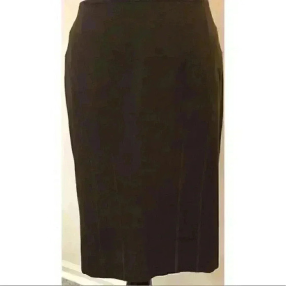 Nine West Skirt Size 2 Pencil Pleated Back Career - Picture 2 of 9